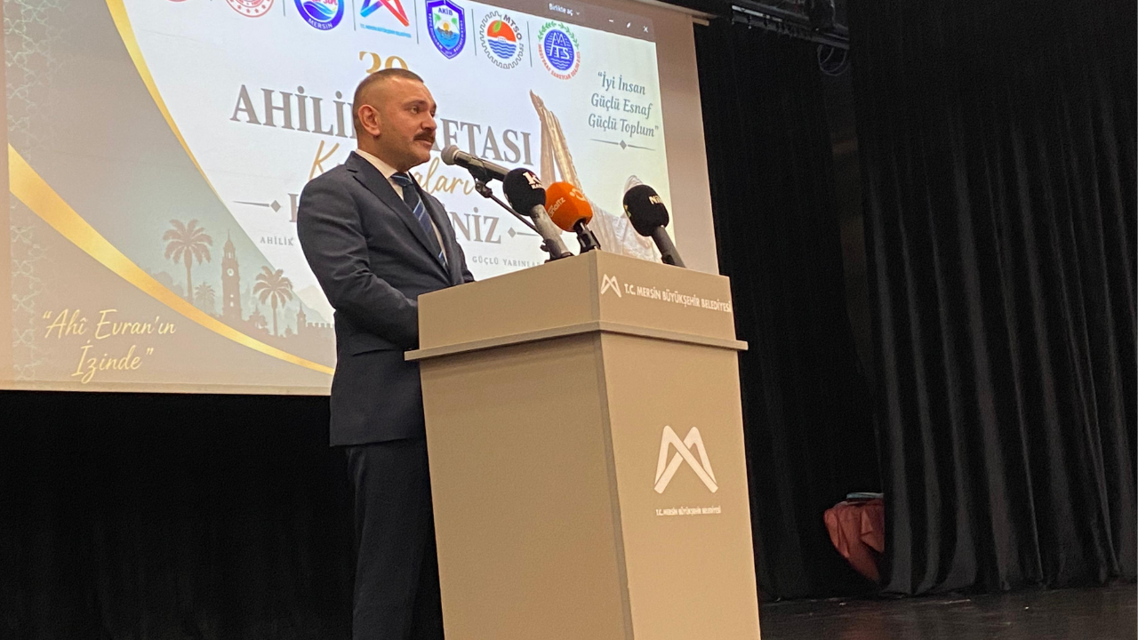 Mersin’de Ahilik Haftası’nda Esnafın Gündemi Kürsüye Taşındı,