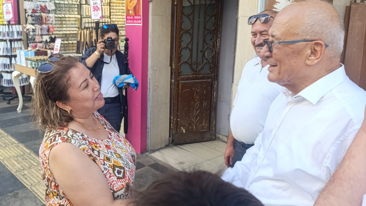 Mersin'de İyi̇ Parti’den Esnaf Ziyareti (3)