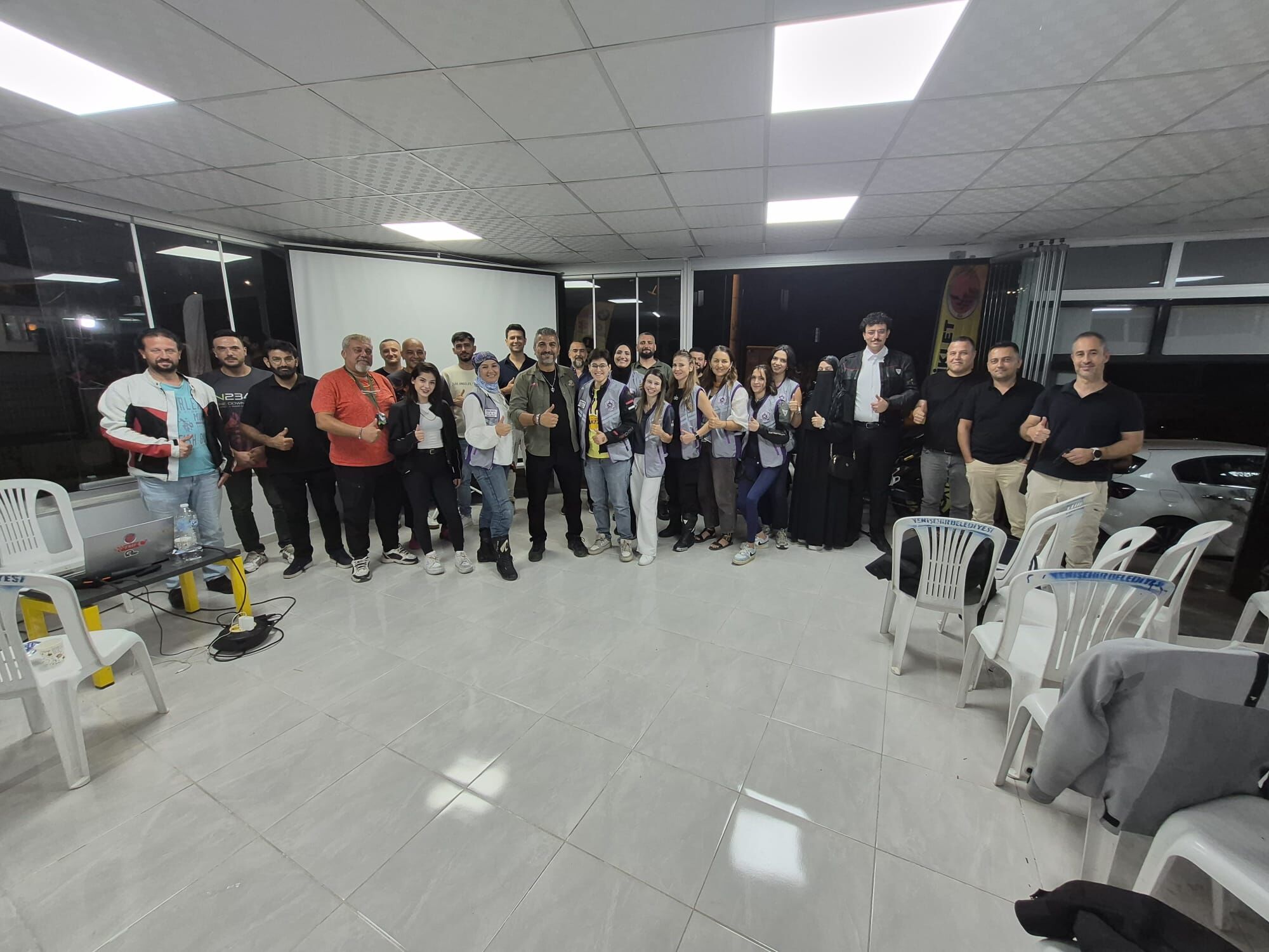 Ücretsiz motosiklet teori eğitimi gerçekleştirildi