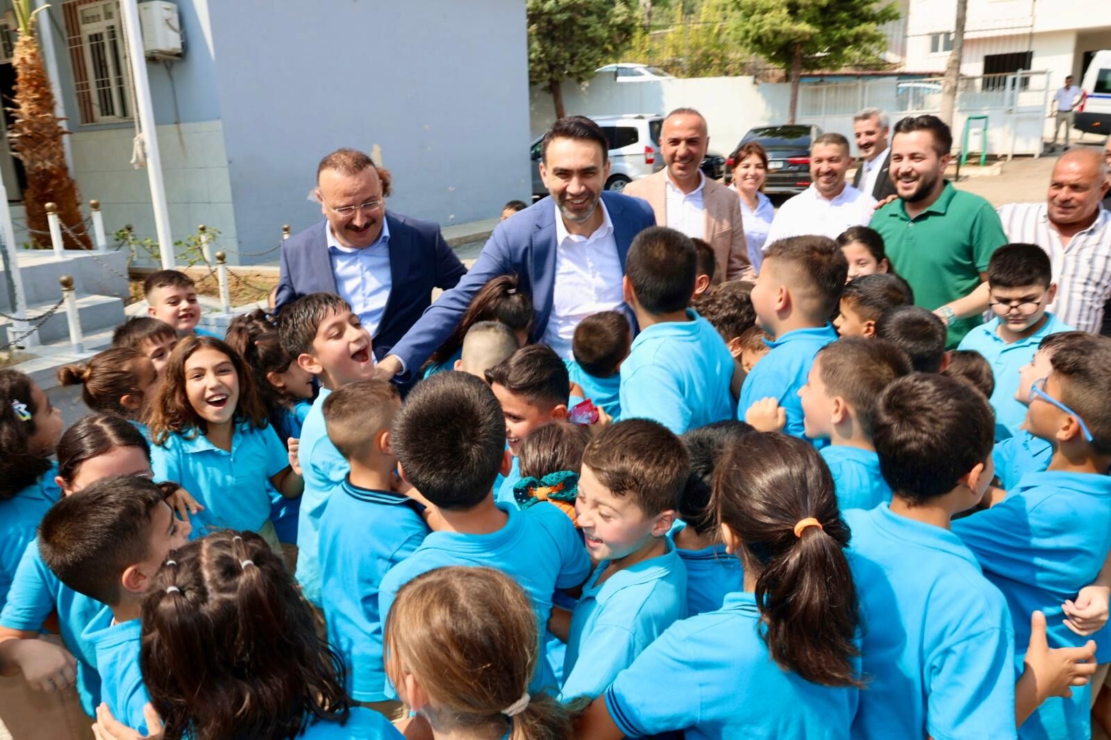 Başkan Aldemir, öğrencilerin heyecanına ortak oldu