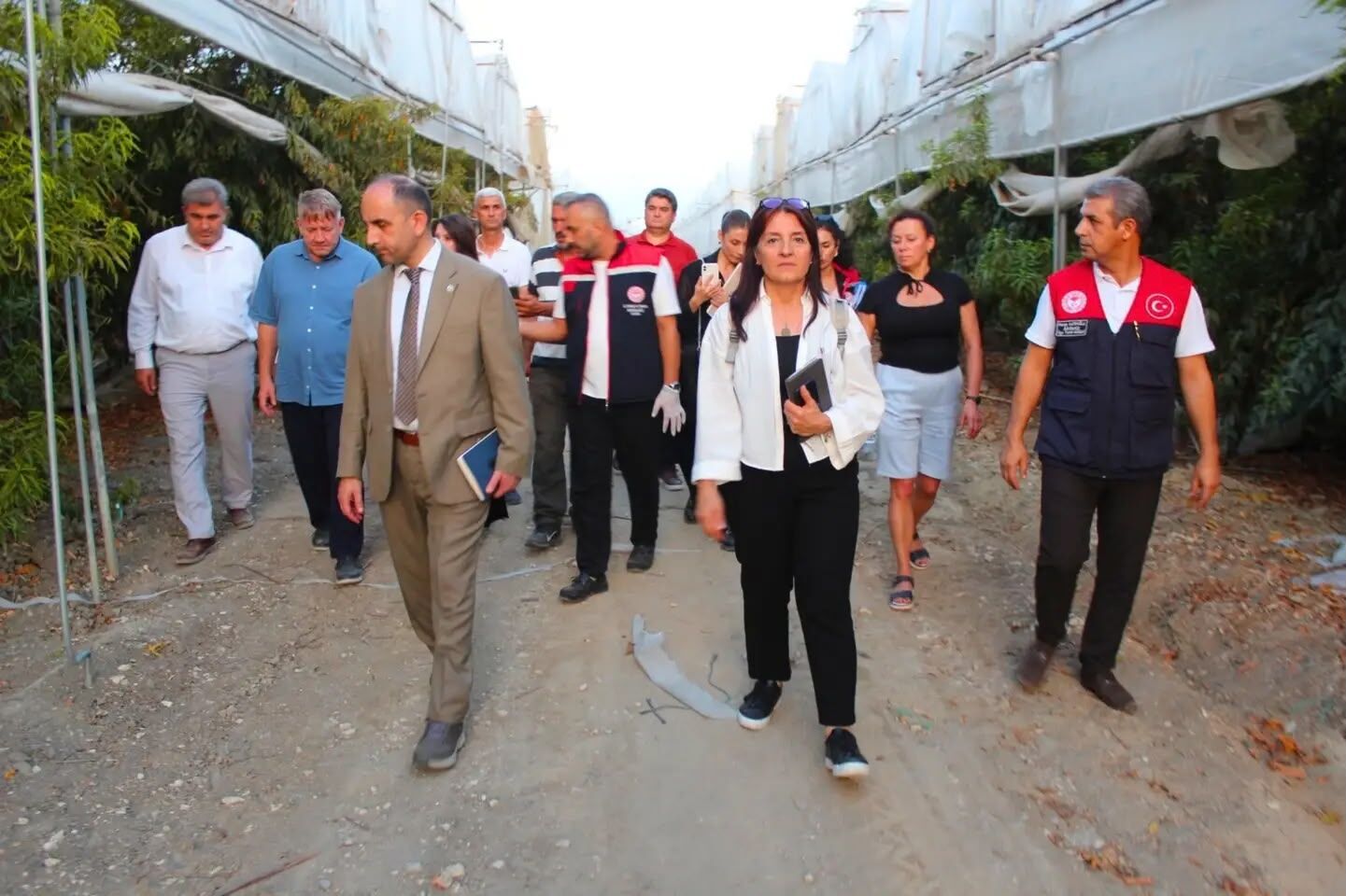 Rusya heyeti Mersin’de tarımsal üretim ve ihracatı inceledi