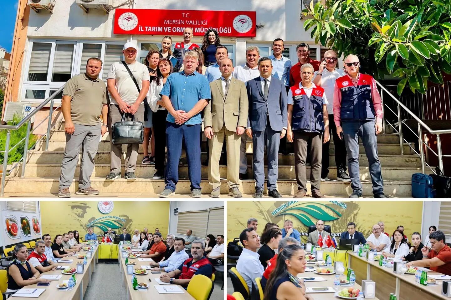 Rusya Heyeti Mersin’de Tarımsal Üretim Ve Ihracatı Incelediii