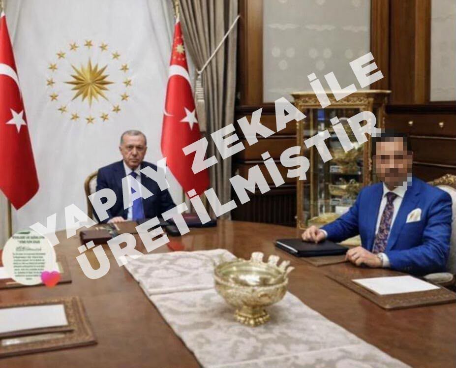 Fotoğrafını yapay zekayla yanlarına koydu göz altına alındı