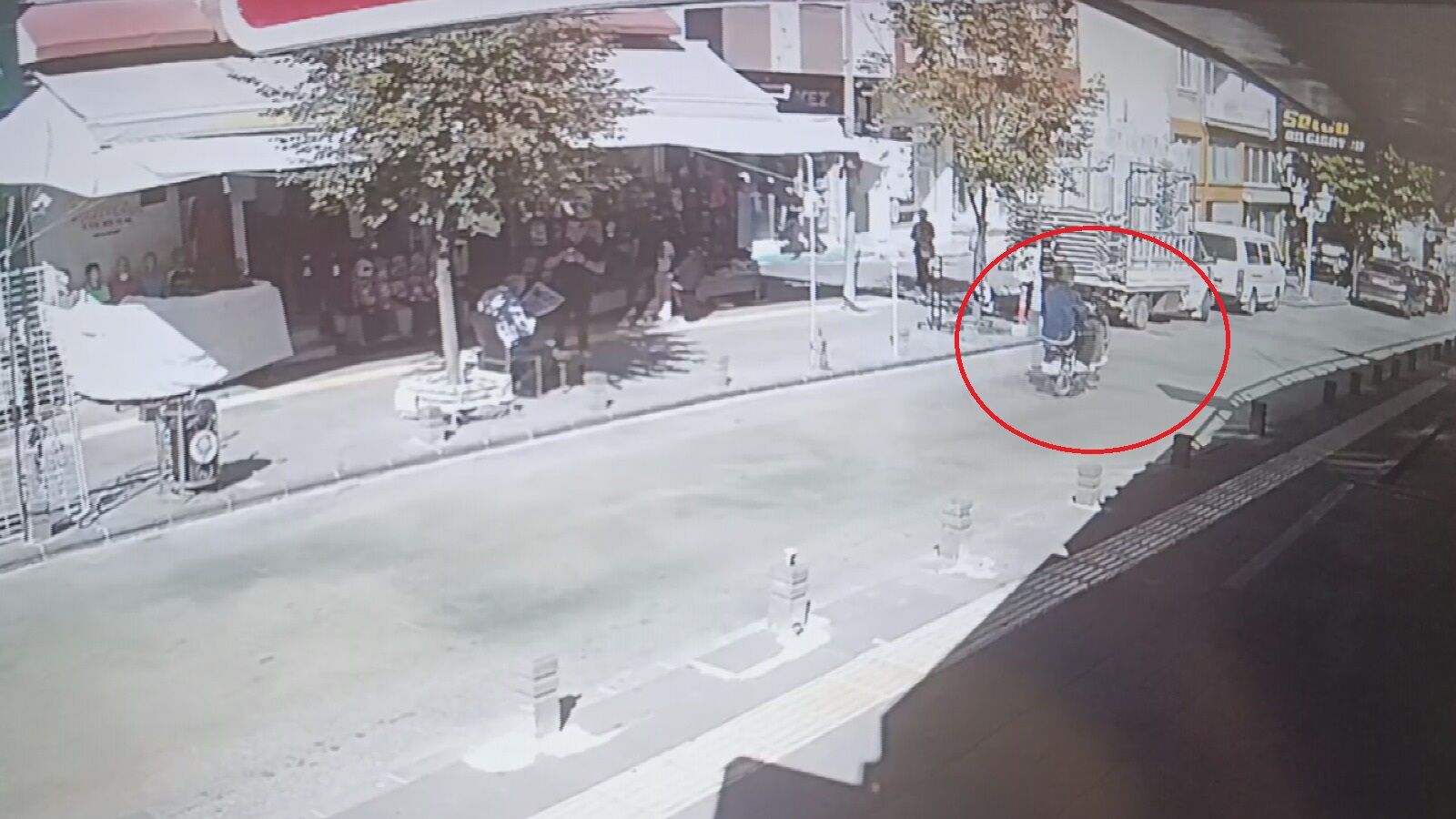 Tek teker üstünde şova 46 bin lira ceza