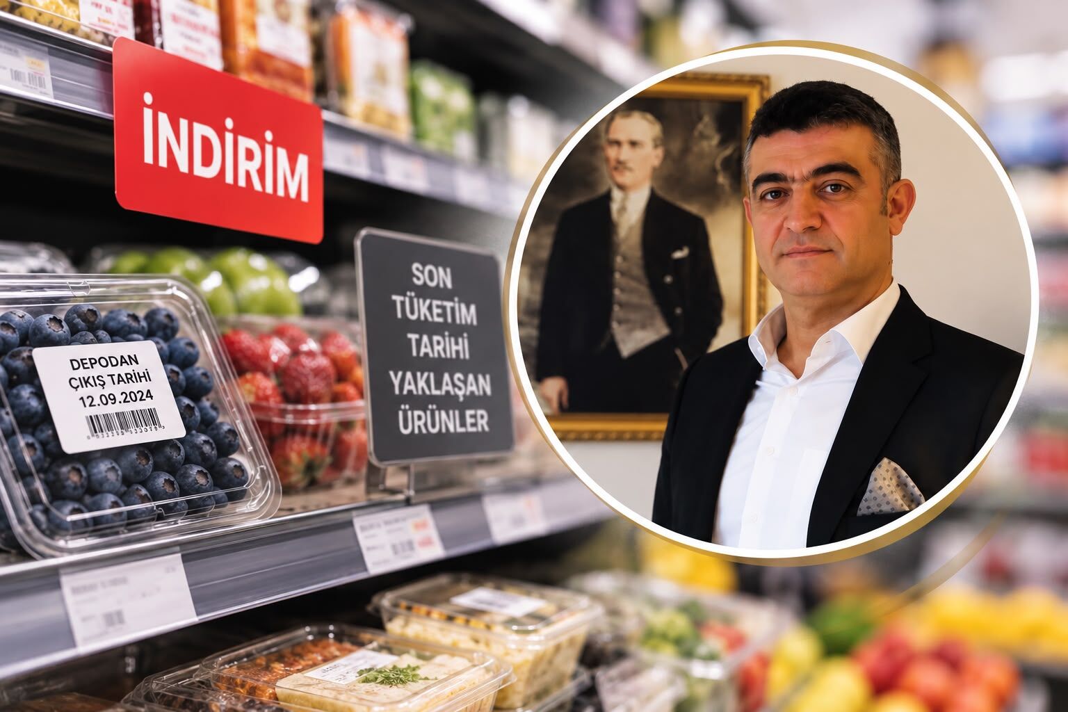 Tarihi yaklaşan ürünlere Başkan Değirmenci'den destek