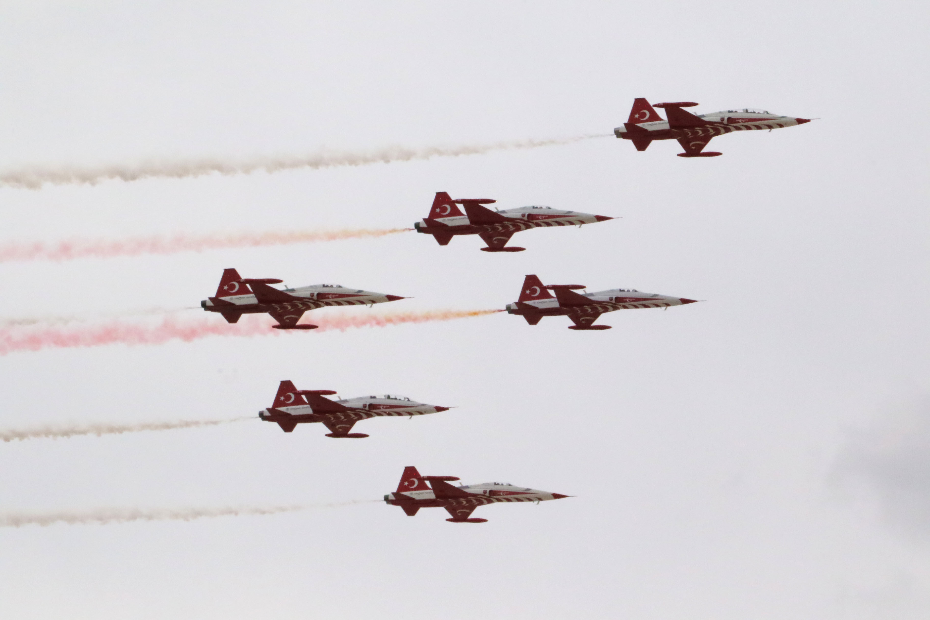 Türk Yıldızları’ndan unutulmaz gösteri