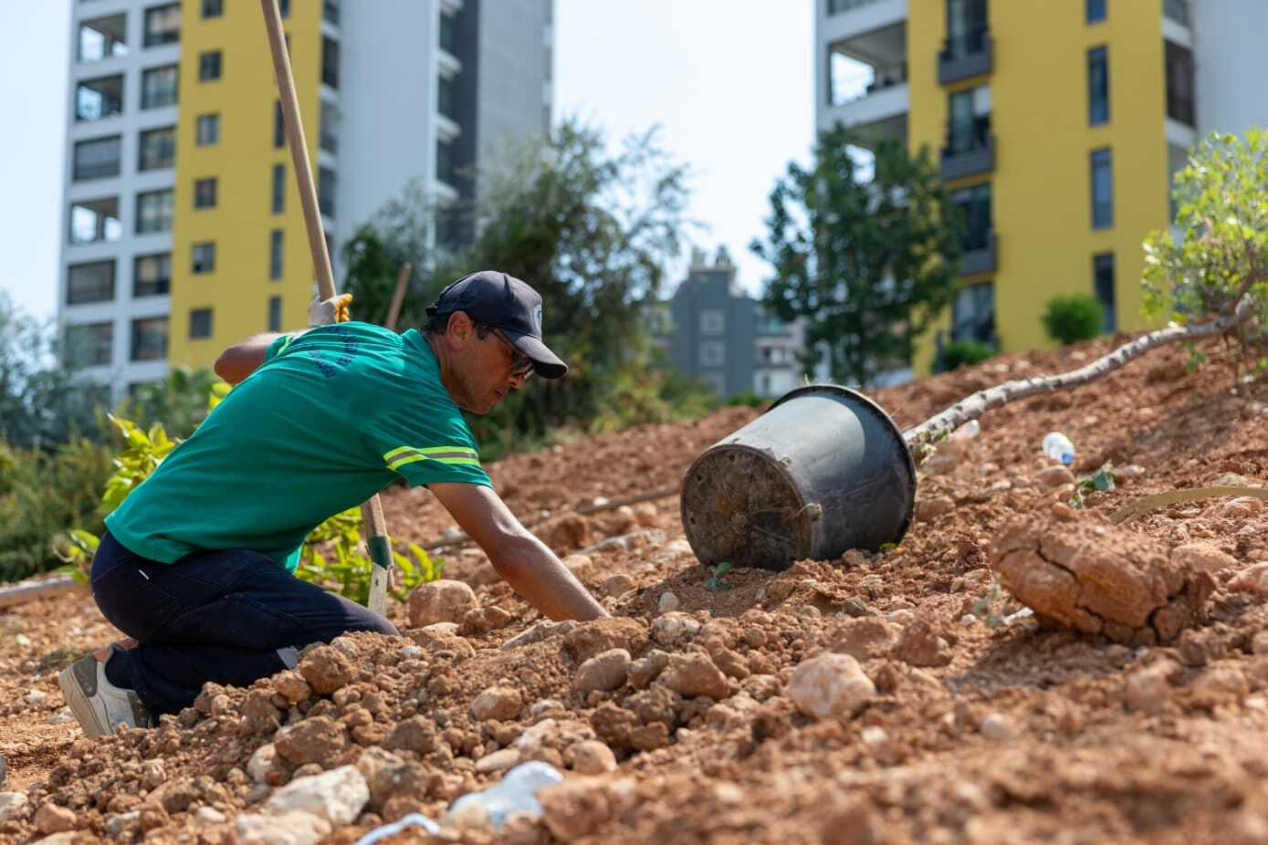 Yenişehir’de Bunaltan Sıcaklara Yeşil Reçete