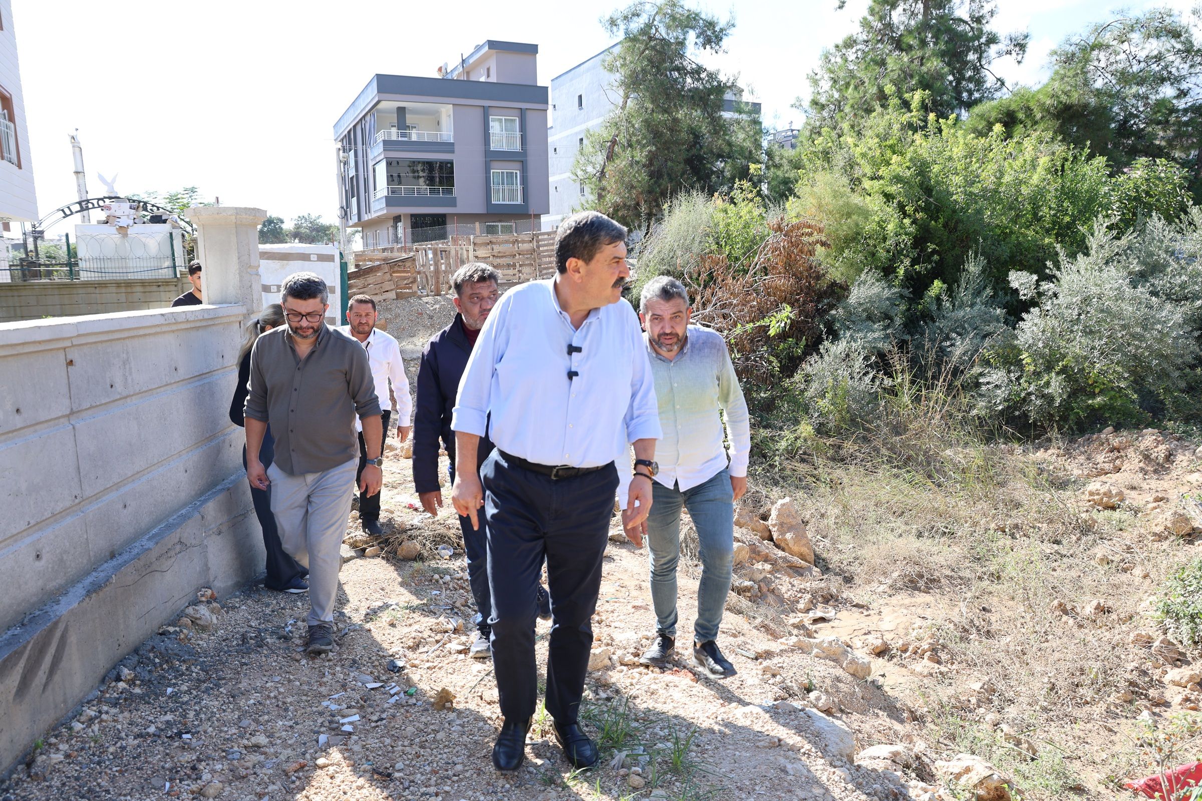 Başkan Yıldız, Sahada Incelemelerde Bulundu (2)