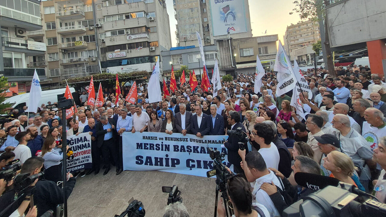 Mersın Protesto 1