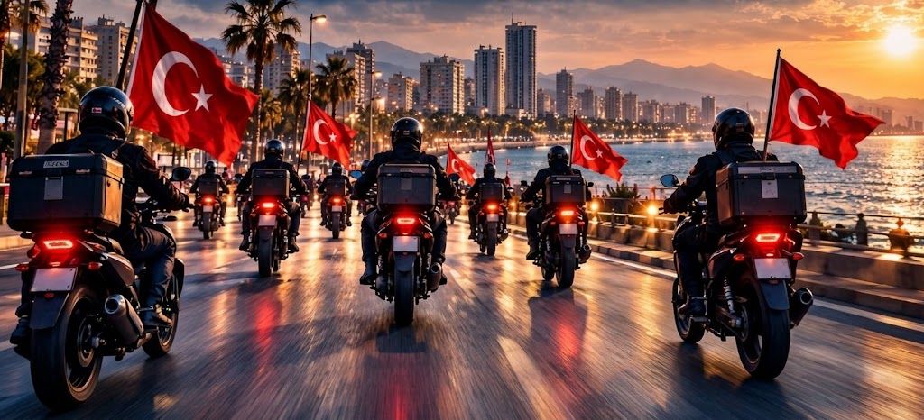 Mersin’de 29 Ekim’e özel motosiklet korteji düzenlenecek