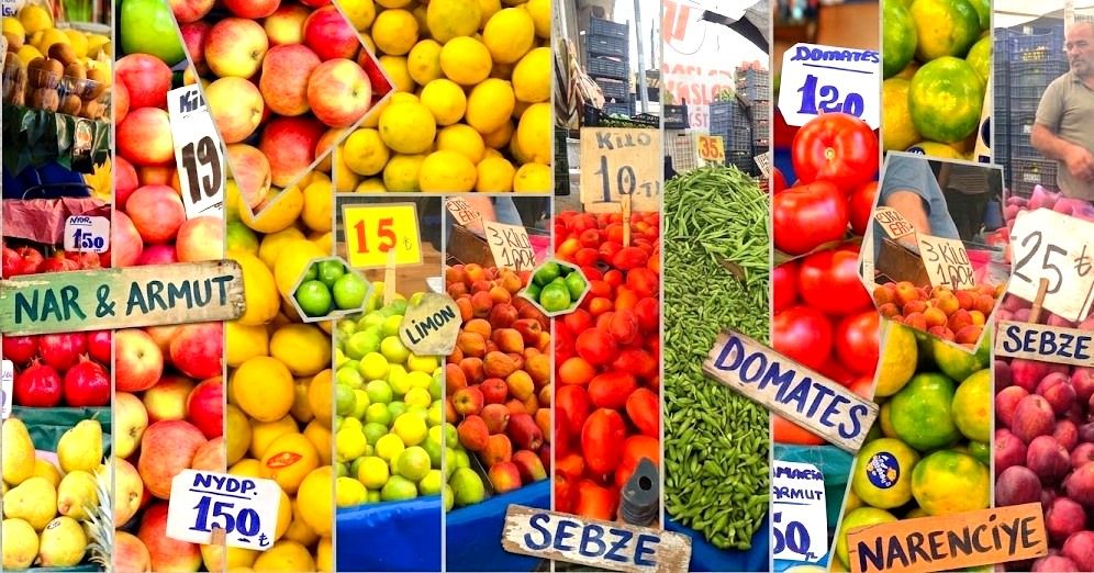 Mersin’de semt pazarında şaşırtan ucuzluk