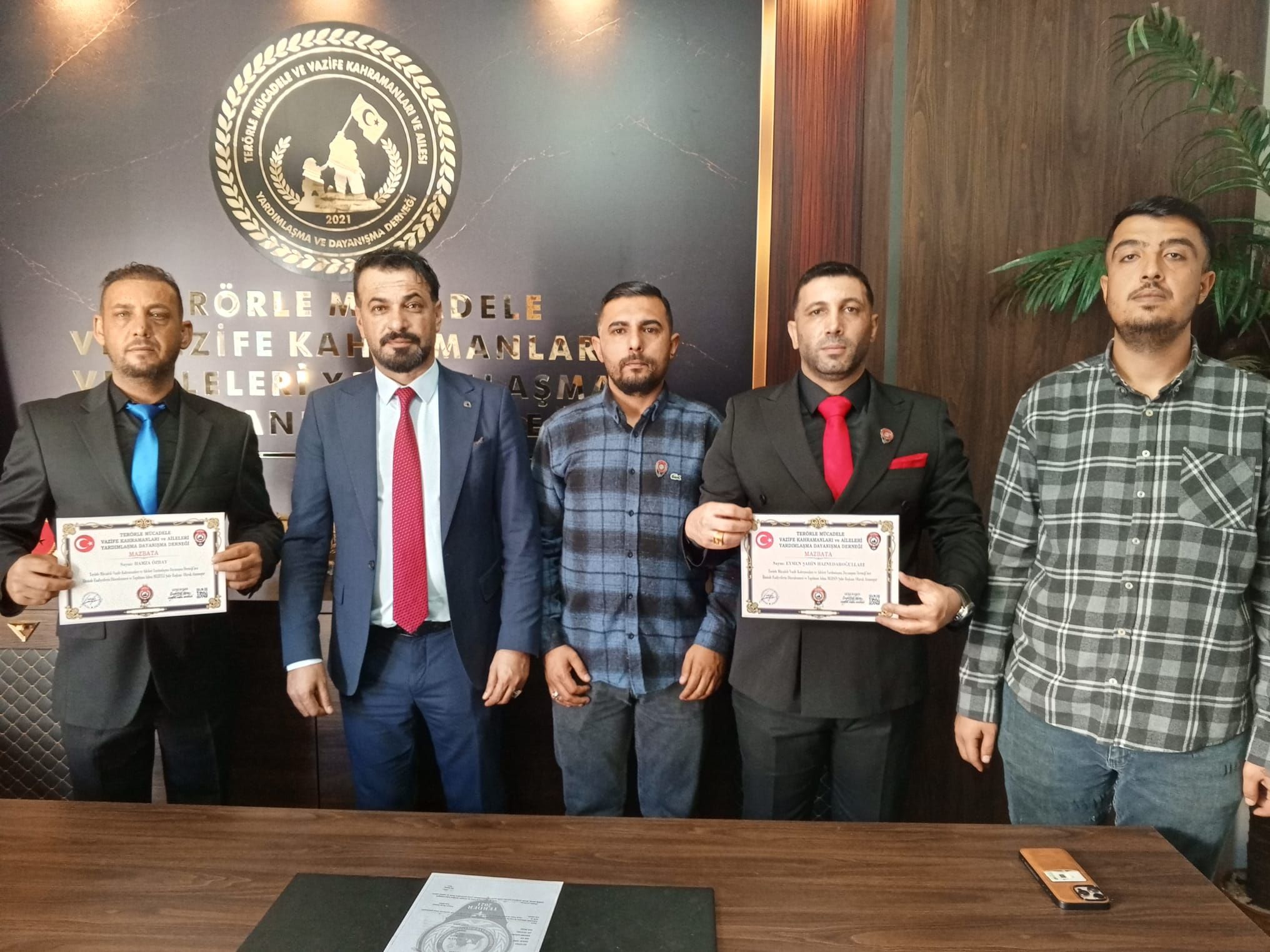 Terörle Mücadele ve Vazife Kahramanları Derneği Mersin’de açıldı