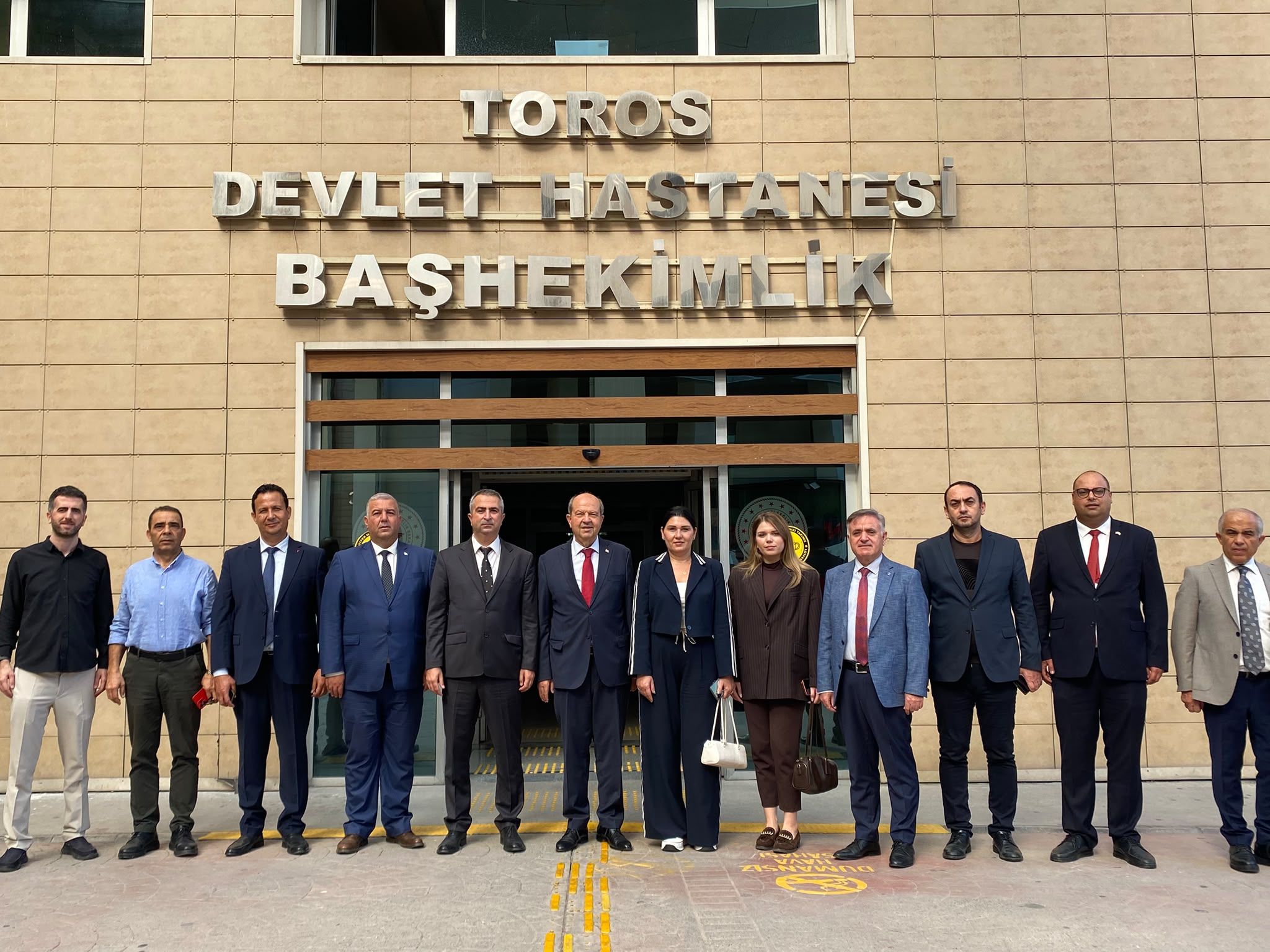 Ersin Tatar’a Toros Devlet’te tetkik yapıldı