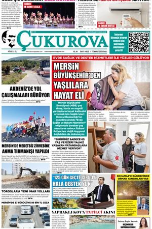 Çukurova Gazetesi 01-07-2025