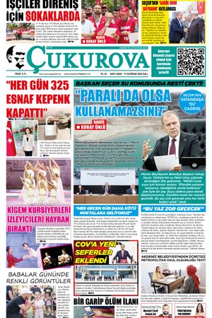 Çukurova Gazetesi 17-06-2025