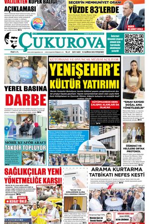 Çukurova Gazetesi 19-06-2025