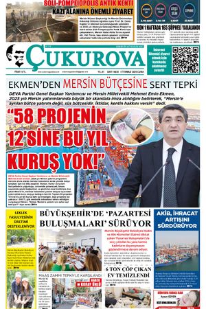 Çukurova Gazetesi 04-07-2025