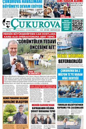 Çukurova Gazetesi 01-08-2025