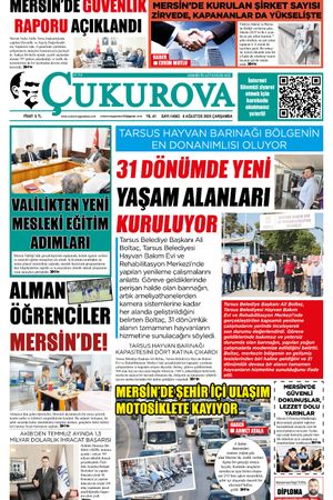 Çukurova Gazetesi 06-08-2025
