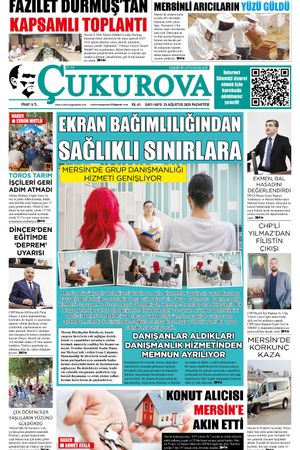 Çukurova Gazetesi 25-08-2025