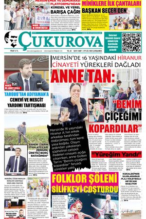 Çukurova Gazetesi 03-09-2025