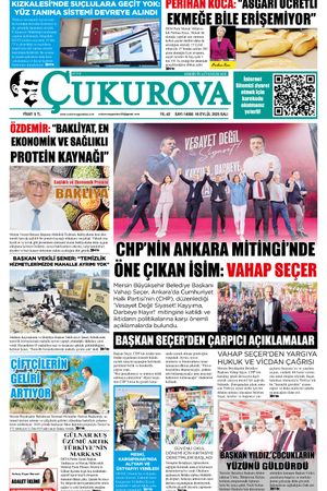 Çukurova Gazetesi 16-09-2025