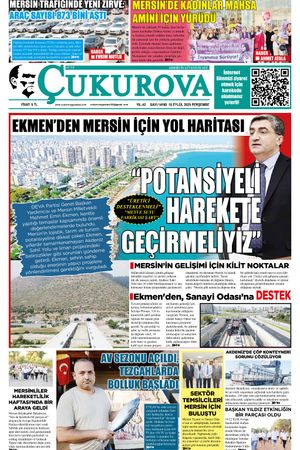 Çukurova Gazetesi 18-09-2025