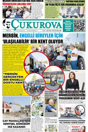 Çukurova Gazetesi 19-09-2025