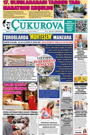 Çukurova Gazetesi 21-10-2025