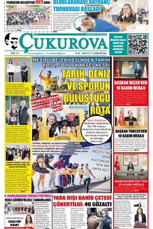 Çukurova Gazetesi 11-11-2025