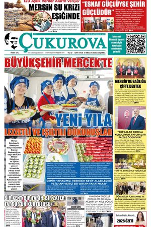 Çukurova Gazetesi 31-12-2025