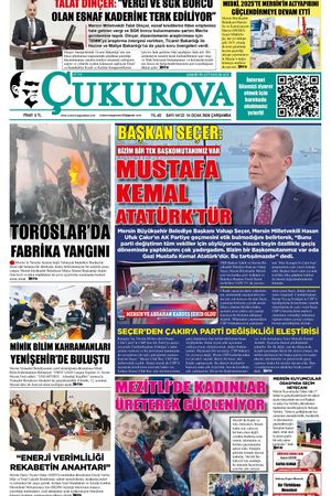 Çukurova Gazetesi 14-01-2026