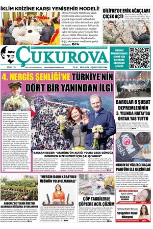Çukurova Gazetesi 13-02-2026