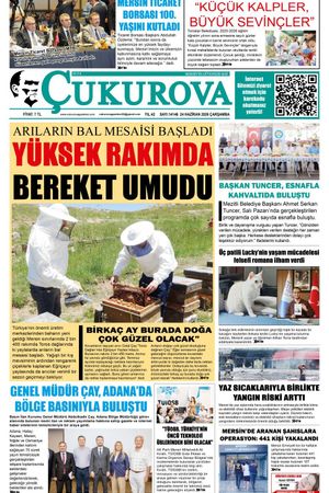 Çukurova Gazetesi 24-06-2026
