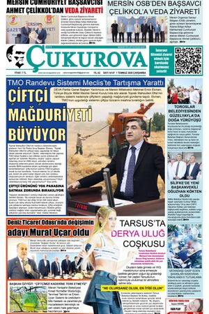 Çukurova Gazetesi 01-07-2026